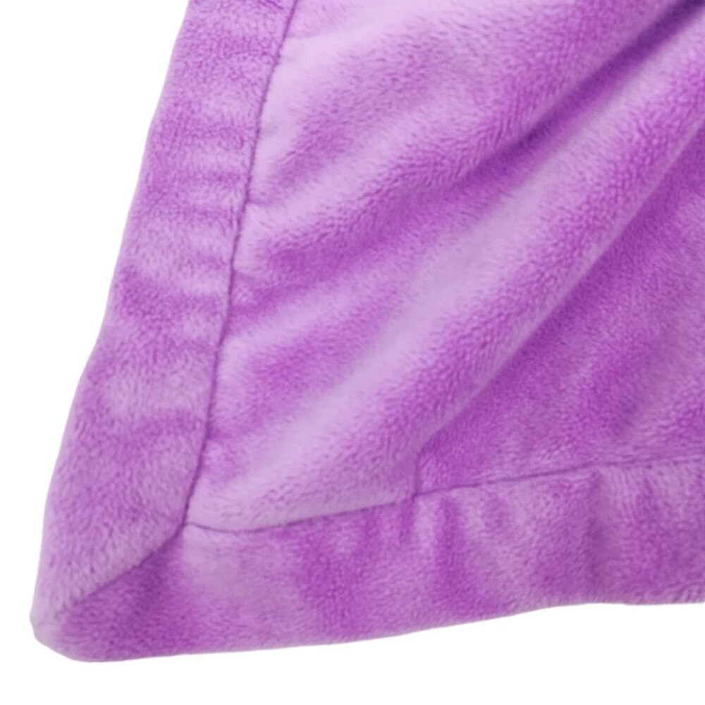 Carters Purple Flower Bear Plush Lovey Lovie Security Blanket Lilac Lavender - Picture 7 of 9